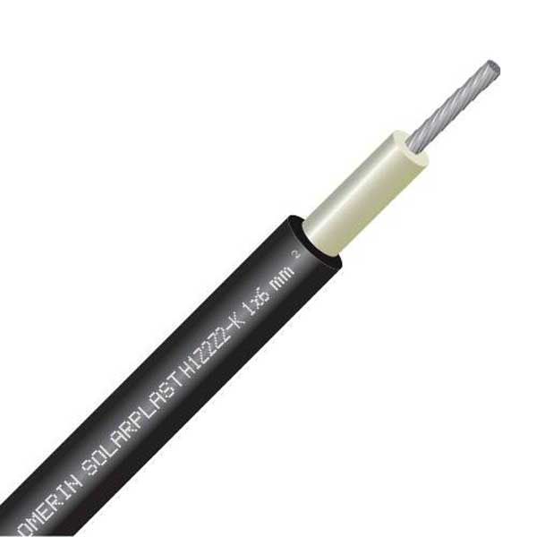 Cable solaire noir 10mm2 ( tarif au m touret de 500m), vue 2