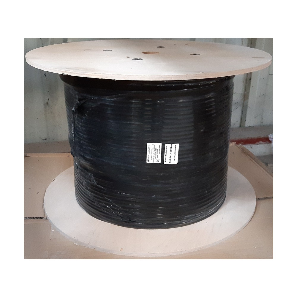 Cable solaire noir 4mm2 ( tarif au m touret de 500m), vue 3