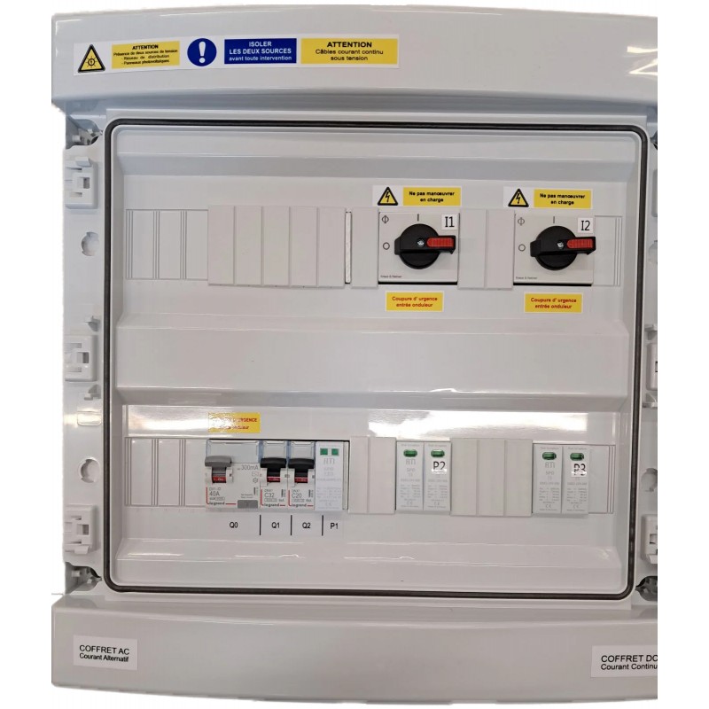 COFFRET AC POUR 1 ONDULEUR MONO 6KVA, vue 3
