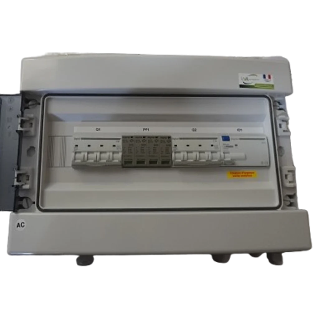 COFFRET AC TRIPHASE, 1 ONDULEUR 10KVA MAX ( diff type B)