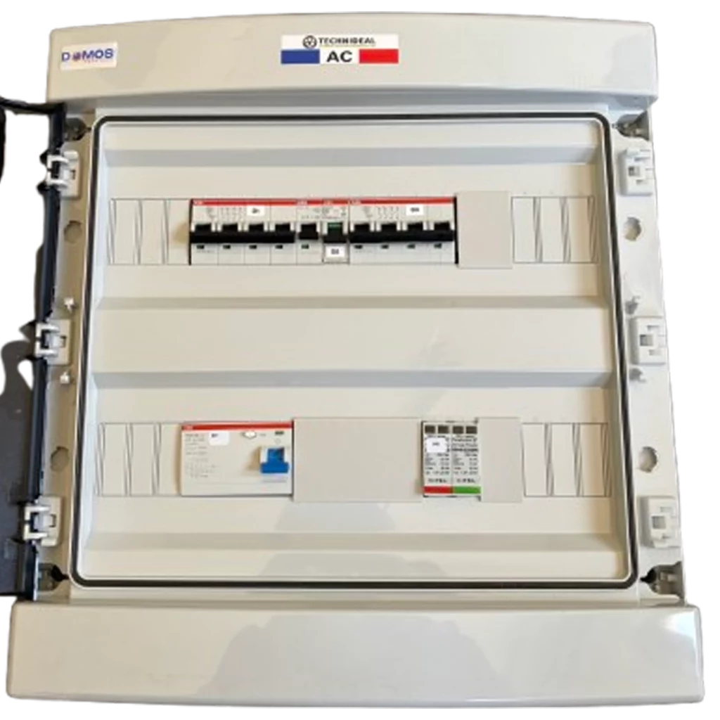 COFFRET AC TRIPHASE, 1 ONDULEUR 25KVA MAX ( diff type B), vue 3