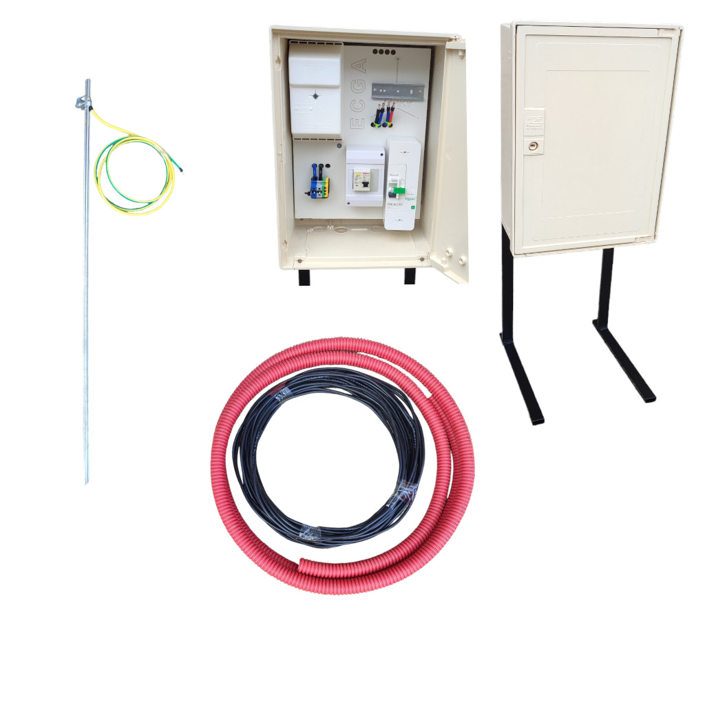 COFFRET DE JONCTION MONOPHASE 12KVA 63A, vue 2
