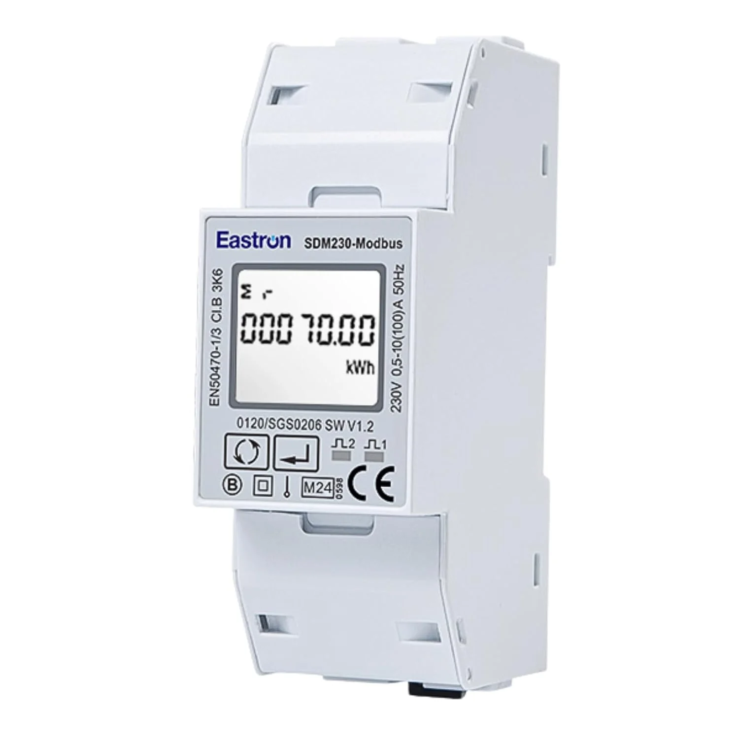 COMPTEUR MONOPHASE 100A SDM230-MODBUS - V1, vue 3