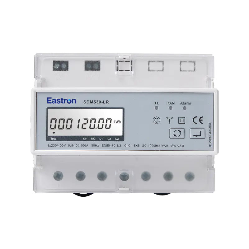 COMPTEUR TRIPHASE SDM630-MCT, vue 3