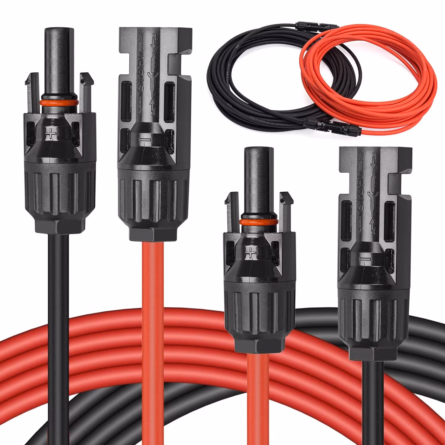 EXTENSION DE CABLE DC POUR MODULE PV, vue 2